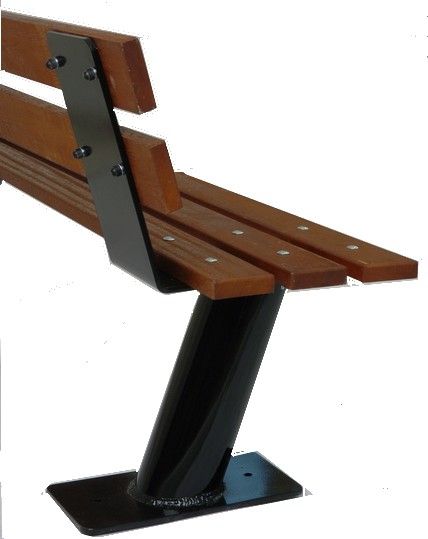 Détail piétement Banc Bastille